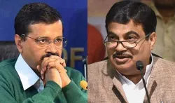 Arvind Kejriwal and Nitin Gadkari | PTI- India TV Hindi