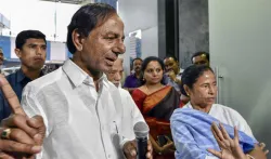 Chandrashekhar Rao and Mamata Banerjee | PTI Photo- India TV Hindi