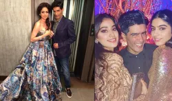 sridevi manish malhotra khusha kapoor and jahnvi kapoor- India TV Hindi