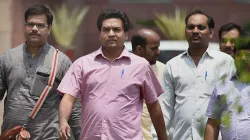 Rebel MLA of AAP Kapil Mishra marshalled out of Delhi Assembly | PTI Photo- India TV Hindi