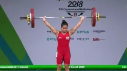 CWG 2018: Sanjita Chanu Brings Home India's Second Gold- India TV Hindi