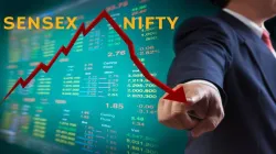 Sensex falls below 34K - India TV Paisa