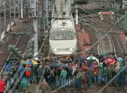 <p>Railway staff strike on second day in France</p>- India TV Hindi