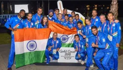 <p>Indian delegation CWG 2018</p>- India TV Hindi