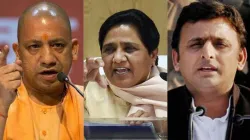 Yogi Adityanath, Mayawati and Akhilesh Yadav | PTI Photo- India TV Hindi