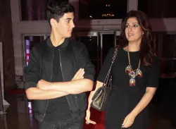 twinkle khanna plays the mother card on son aarav - India TV Hindi