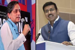 <p>shashi tharoor and rajyavardhan singh rathore</p>- India TV Hindi