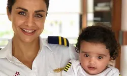 <p>Gul Panag with son Nihal</p>- India TV Hindi