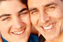 Akshay Kumar with son Aarav Bhatia- India TV Hindi