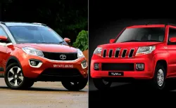 <p>tata nexon Mahindra TUV 300</p>- India TV Paisa