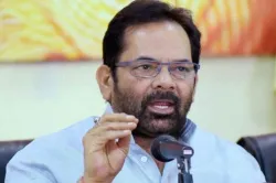 <p>Union Minister Mukhtar Abbas Naqvi</p>- India TV Hindi