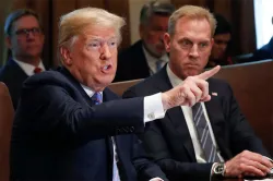 Donald Trump and Patrick Shanahan | AP File- India TV Hindi