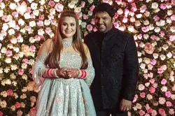 <p>Kapil Sharma-Ginni Chatrath Mumbai Reception</p>- India TV Hindi