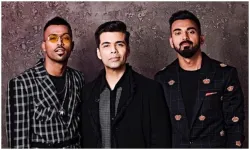 Hardik pandya, karan johar and KL Rahul- India TV Hindi