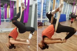  shilpa shetty aerial yoga,- India TV Hindi