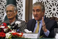 <p>Pakistani Foreign Minister Shah Mahmood Qureshi</p>- India TV Hindi