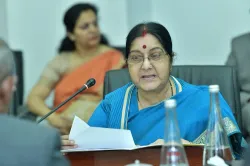 <p>Minister of External Affairs Sushma swaraj</p>- India TV Hindi