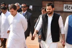 Rahul Gandhi and Tejashwi Yadav | Facebook- India TV Hindi