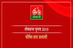 Samajwadi Party releases a list of two candidates for the upcoming Lok Sabha Elections 2019- India TV Hindi