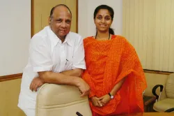 <p>sharad pawar and supriya sule</p>- India TV Hindi