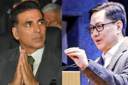 <p>Akshay Kumar and Kiren Rijiju</p>- India TV Hindi