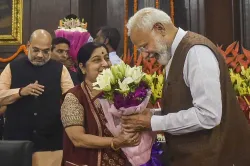 <p>sushma swaraj and pm modi</p>- India TV Hindi