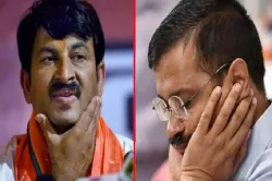 <p>arvind Kejariwal And Manoj Tiwari</p>- India TV Hindi