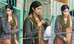 Janhvi Kapoor on the set of RoohiAfza- India TV Hindi