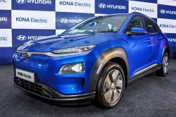 <p>Hyundai Kona Electric car</p>- India TV Paisa