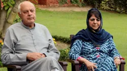 <p>Farooq abdullah and mehbooba mufti</p>- India TV Hindi