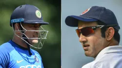 MS Dhoni and Gautam Gambhir- India TV Hindi