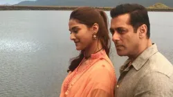 salman khan and saiee manjrekar- India TV Hindi