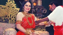 Gracy Singh as Goddess Santoshi Maa- India TV Hindi