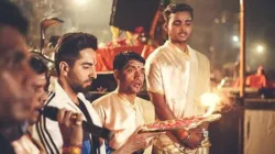 ayushmann khurrana perform ganga arti- India TV Hindi