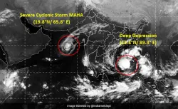 <p>Cyclone Bulbul</p>- India TV Hindi