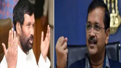 <p>Ram Vilas Paswan and Arvind Kejriwal</p>- India TV Hindi