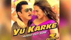 Dabangg 3 News Song Yu Karke- India TV Hindi