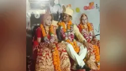 <p>Sarpanch husband got married with his first wife, sister...- India TV Hindi