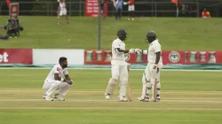 ZIM vs SL 1st Test Day 1 : Zimbabwe's solid start with half-century innings of Kasuja, Masvare and I- India TV Hindi