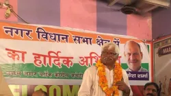 <p>Congress suspends ex-MP Mahabal Mishra for anti-party...- India TV Hindi