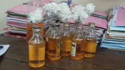 <p>S Gurumurthy claims these petrol bombs seized from the...- India TV Hindi