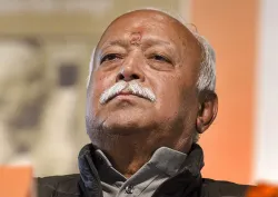 Rashtriya Swayamsevak Sangh chief Mohan Bhagwat - India TV Hindi