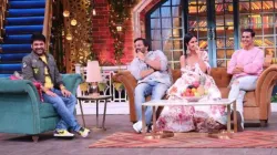 on the set of the kapil sharma show, kapil sharma with team sooryavanshi- India TV Hindi