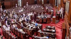 Leaders at Rajya Sabha during the ongoing budget session of Parliament in New Delhi- India TV Hindi