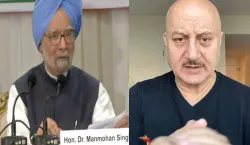 Anupam Kher former PM Manmohan Singh - India TV Hindi