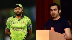 Shahid Afridi said on the controversy with Gautam Gambhir, 'We should be friends outside the field'- India TV Hindi