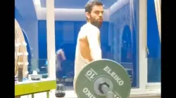 Virat Kohli, gym, exercise, Virat kohli Power santch, cricket, sports, india- India TV Hindi