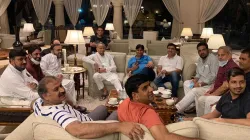 <p>Ashok Gehlot with MLA in Hotel</p>- India TV Hindi