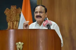 Vice President Venkaiah Naidu test positive for Coronavirus- India TV Hindi