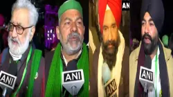 farmer leader Darshan Pal, Rakesh Tikait, Balkaran Singh Brar and Balwinder Singh- India TV Hindi